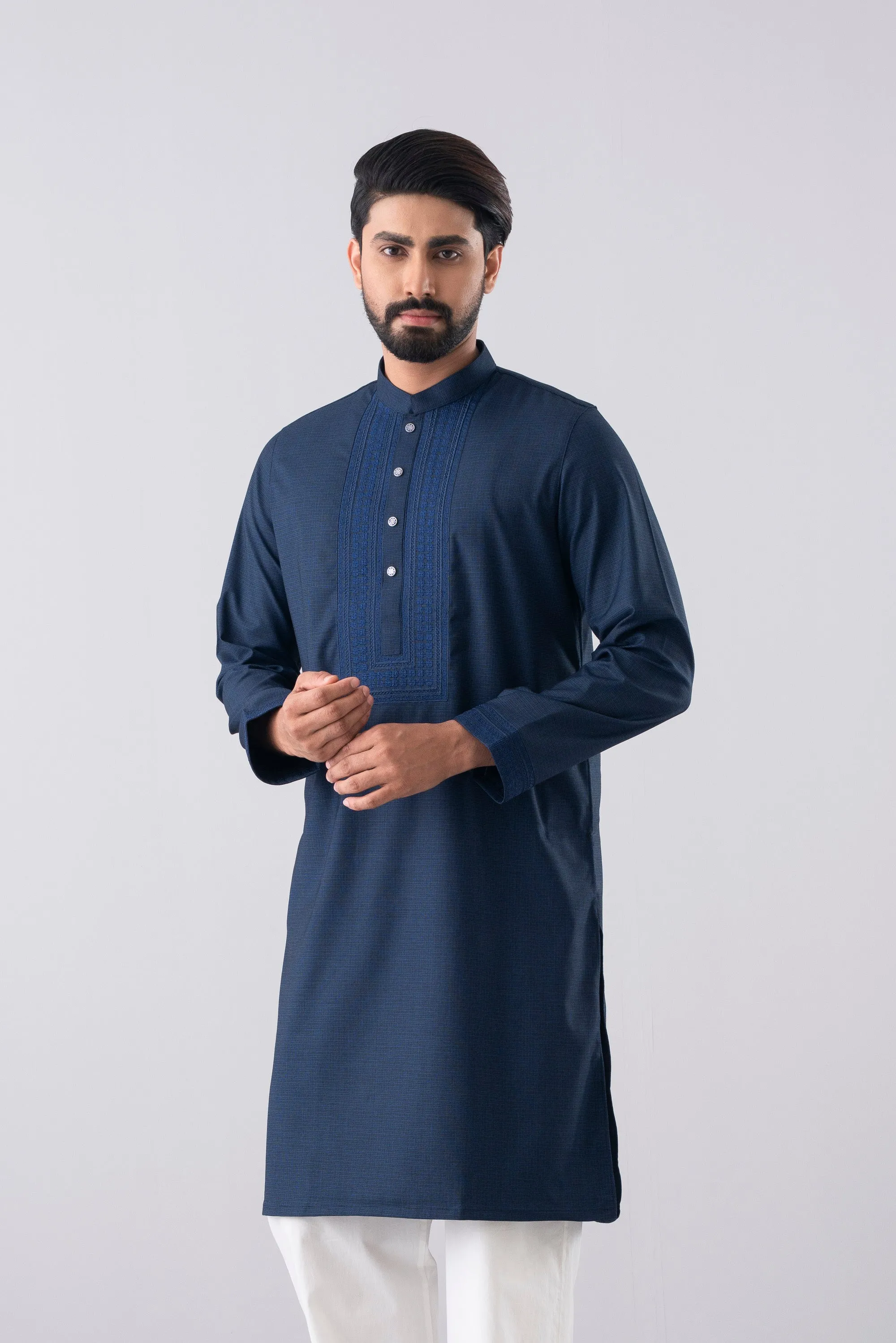 Navy Jubbah view 2