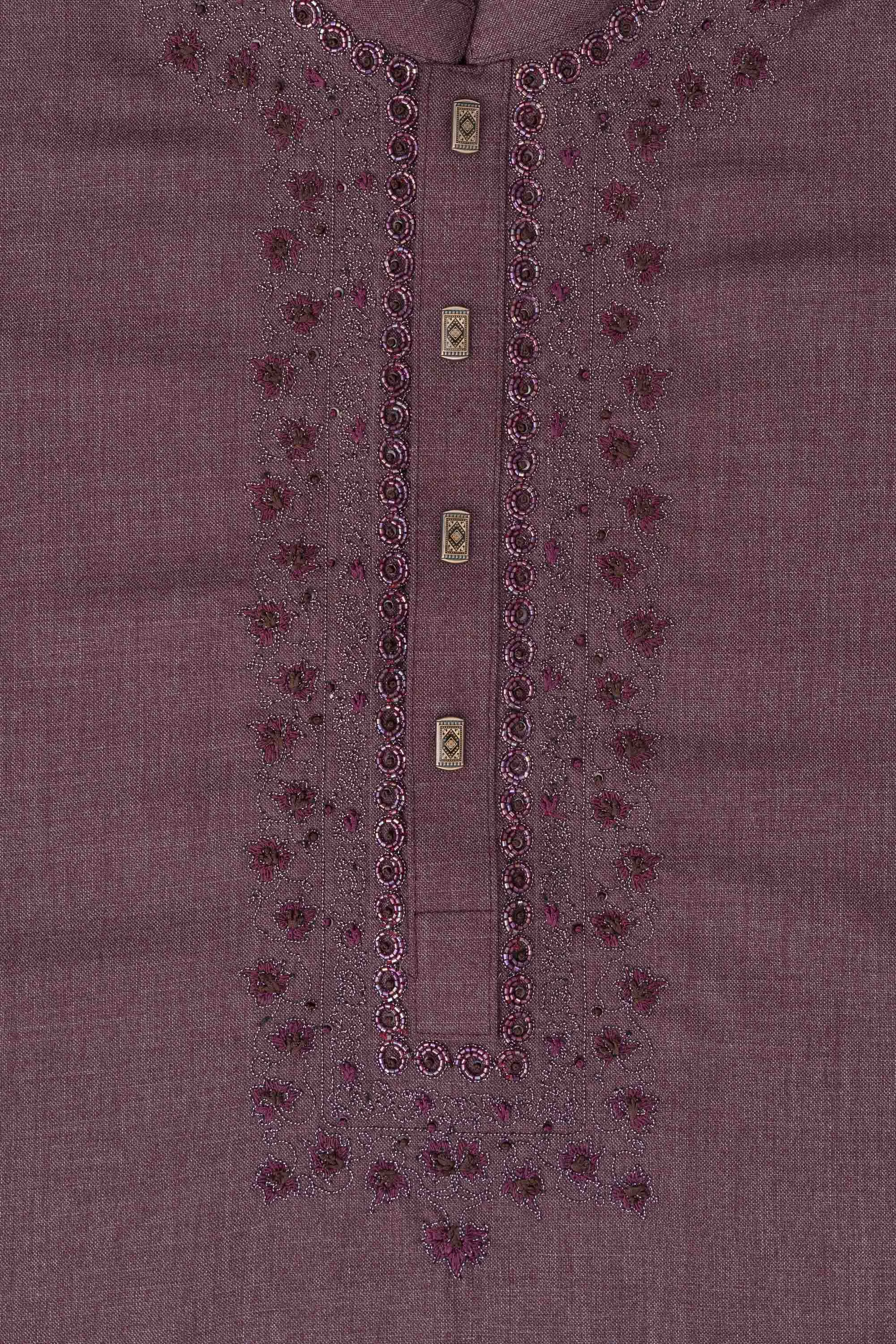 Embroidered Sherwani view 4