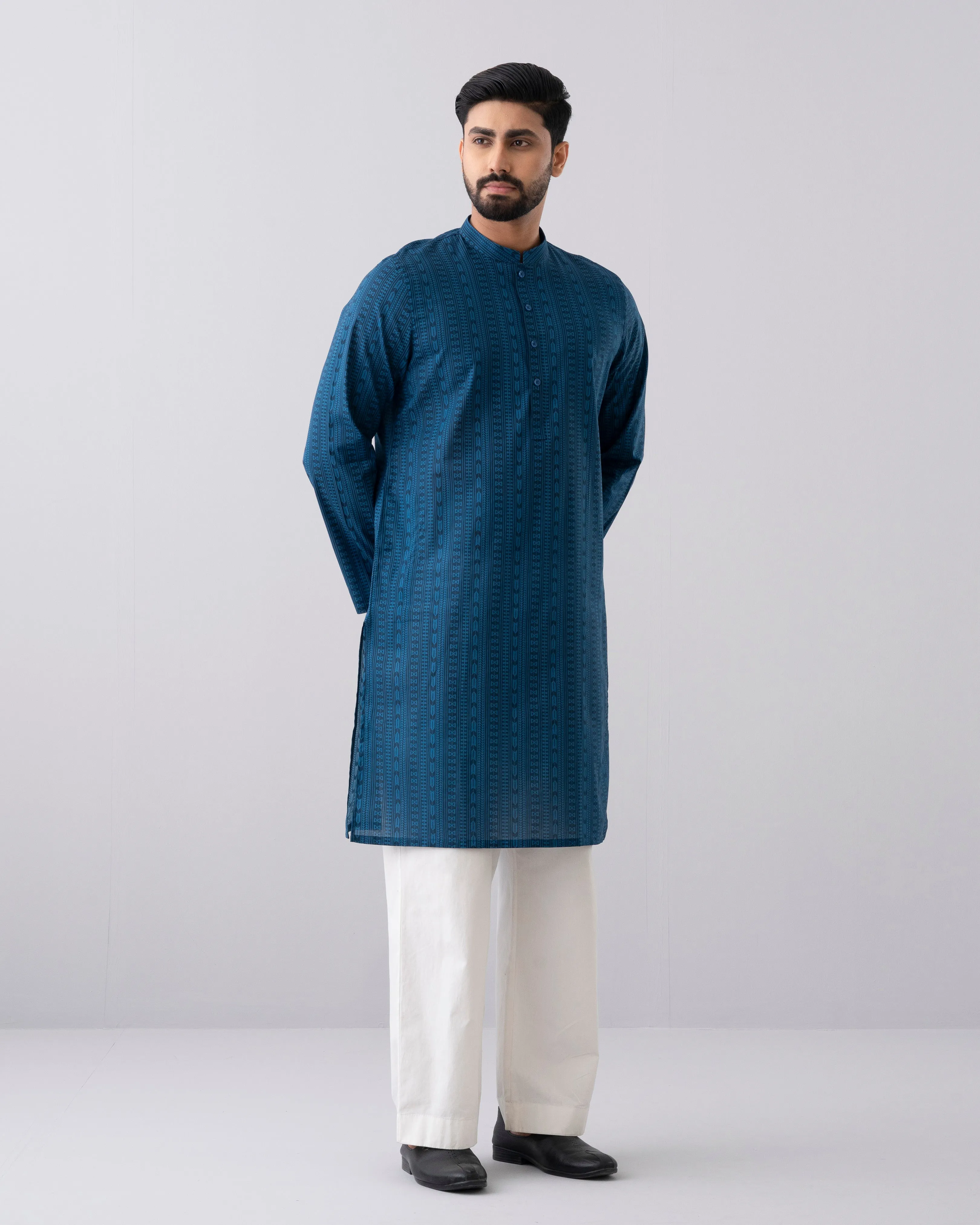 Premium Silk Panjabi view 5