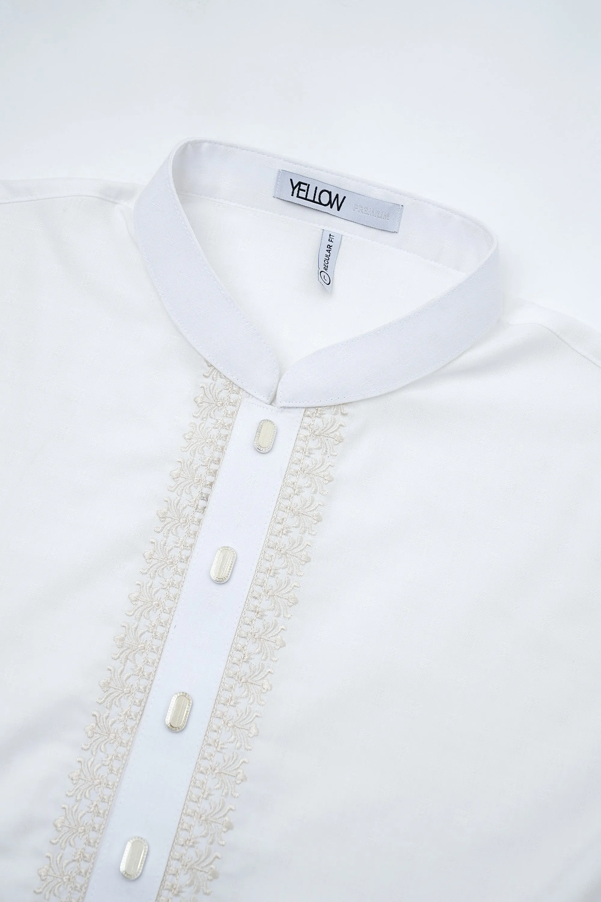 Cotton Jubbah White view 4