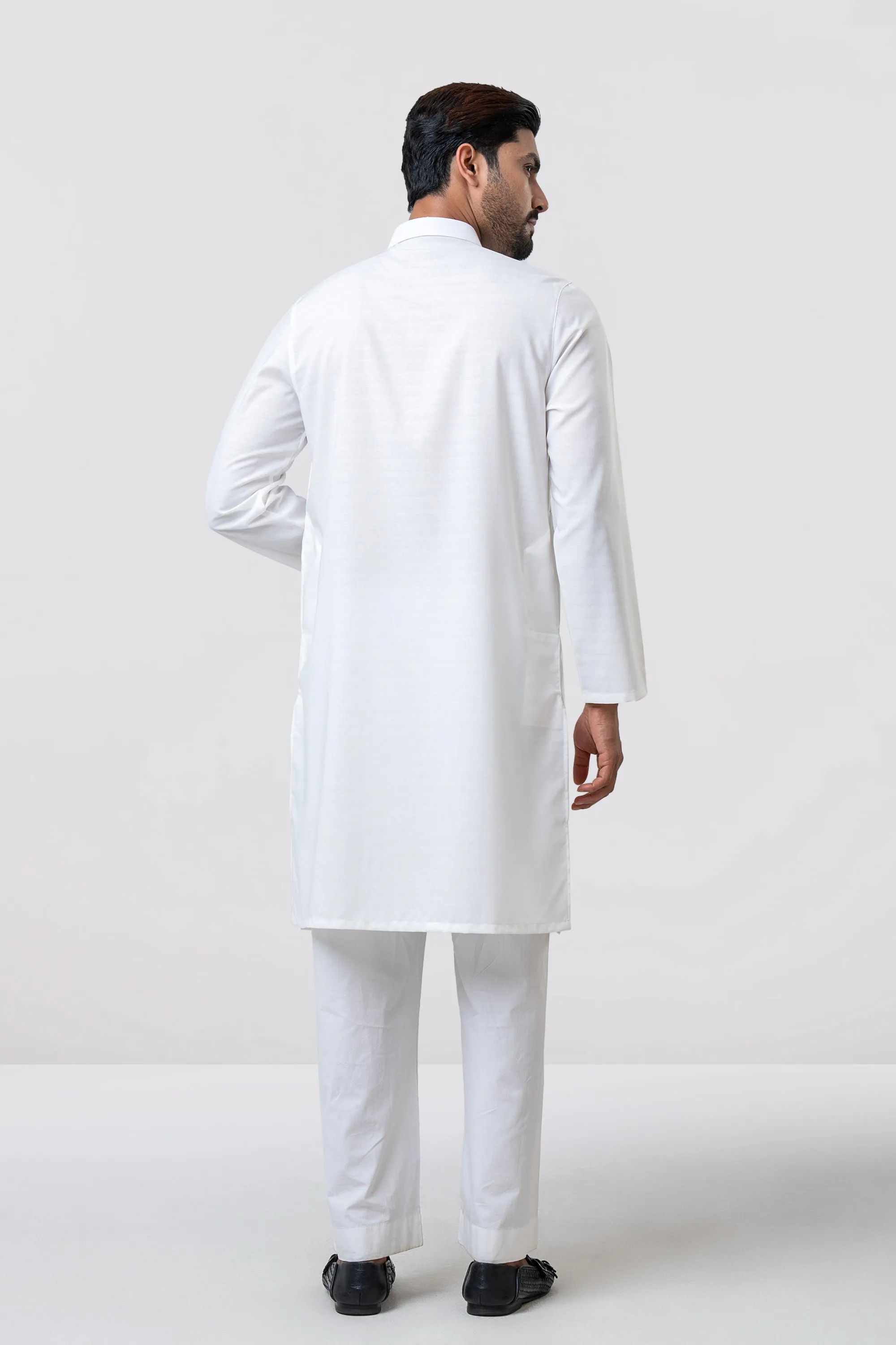 Cotton Jubbah White view 3